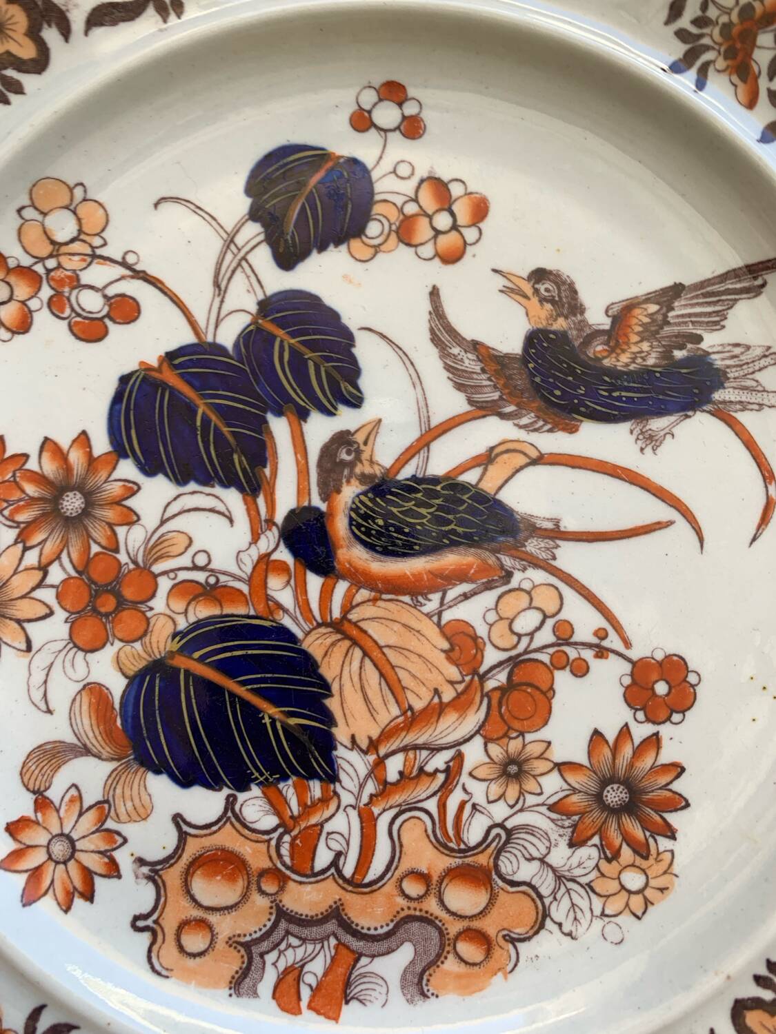 Ironstone Mason's Porcelain Plate