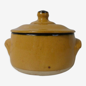 Pot en céramique vernissée