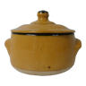 Glazed ceramic pot