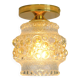 1 / 3 hand blown bubble glass sconce lamps / redesign gold ceiling lighting