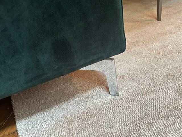 Canapé Calligaris en velours vert