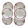Lot de 6 assiettes creuses “Castille” - Sarreguemines