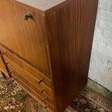 Vintage teak bar/secretary cabinet