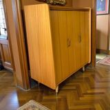 Vintage shoe cabinet / wooden furniture
