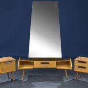 Vintage dressing table and 2 bedside tables 1960