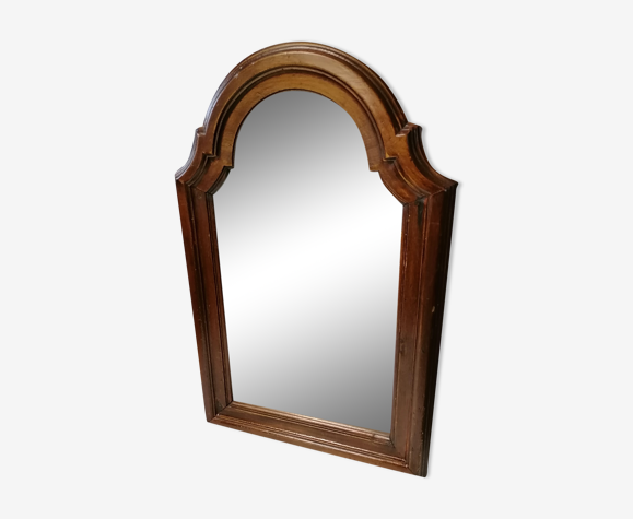 Miroir en noyer 65x43cm