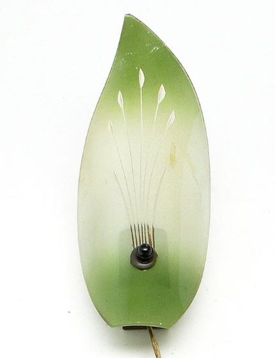 Art Deco style wall sconce, Poland, 1970s