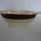 Opaque porcelain gravy boat, digoin sarreguemines, pasteur model