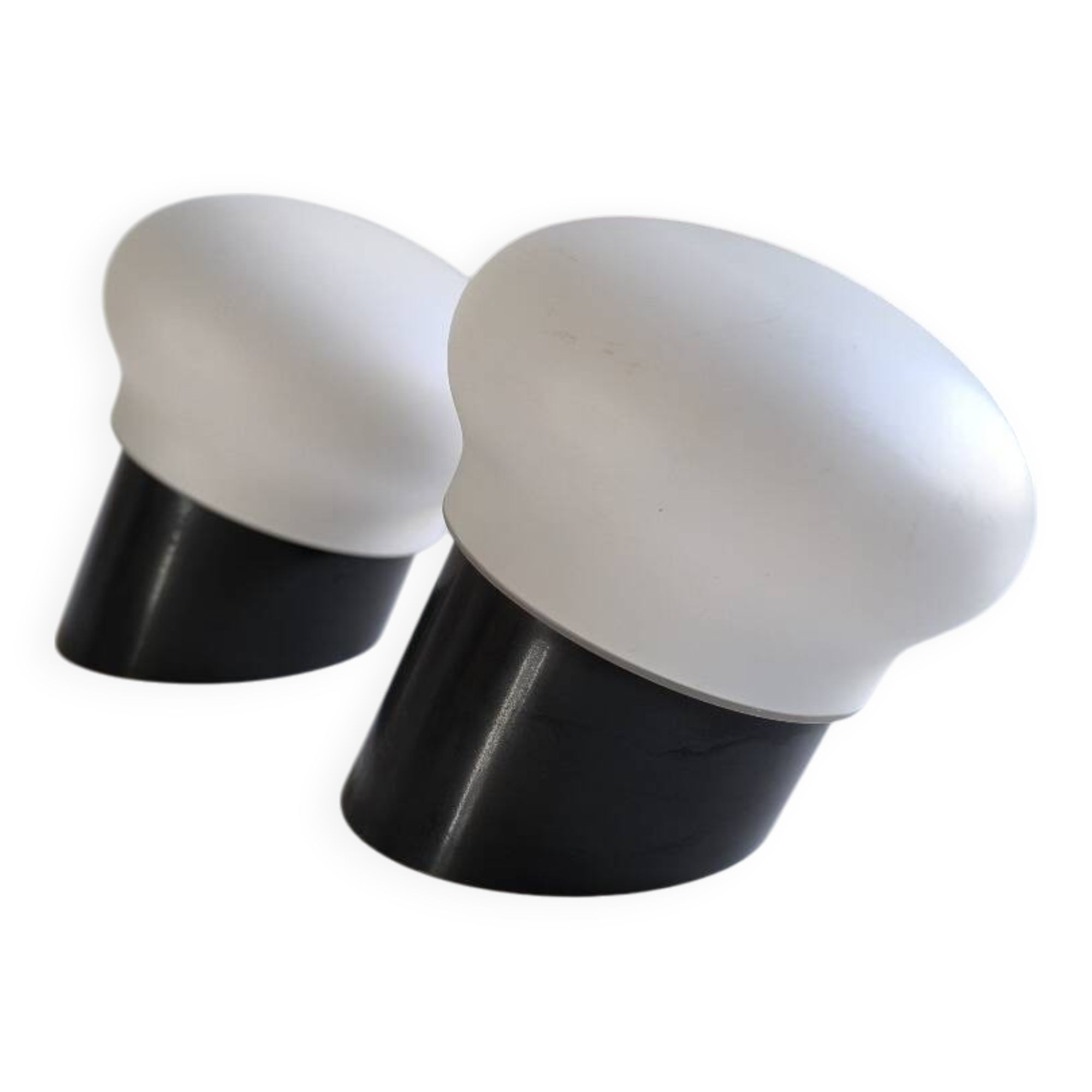Charlotte Perriand Selection – Pair of “Les Arcs 1800” Wall Lights – Circa 1970