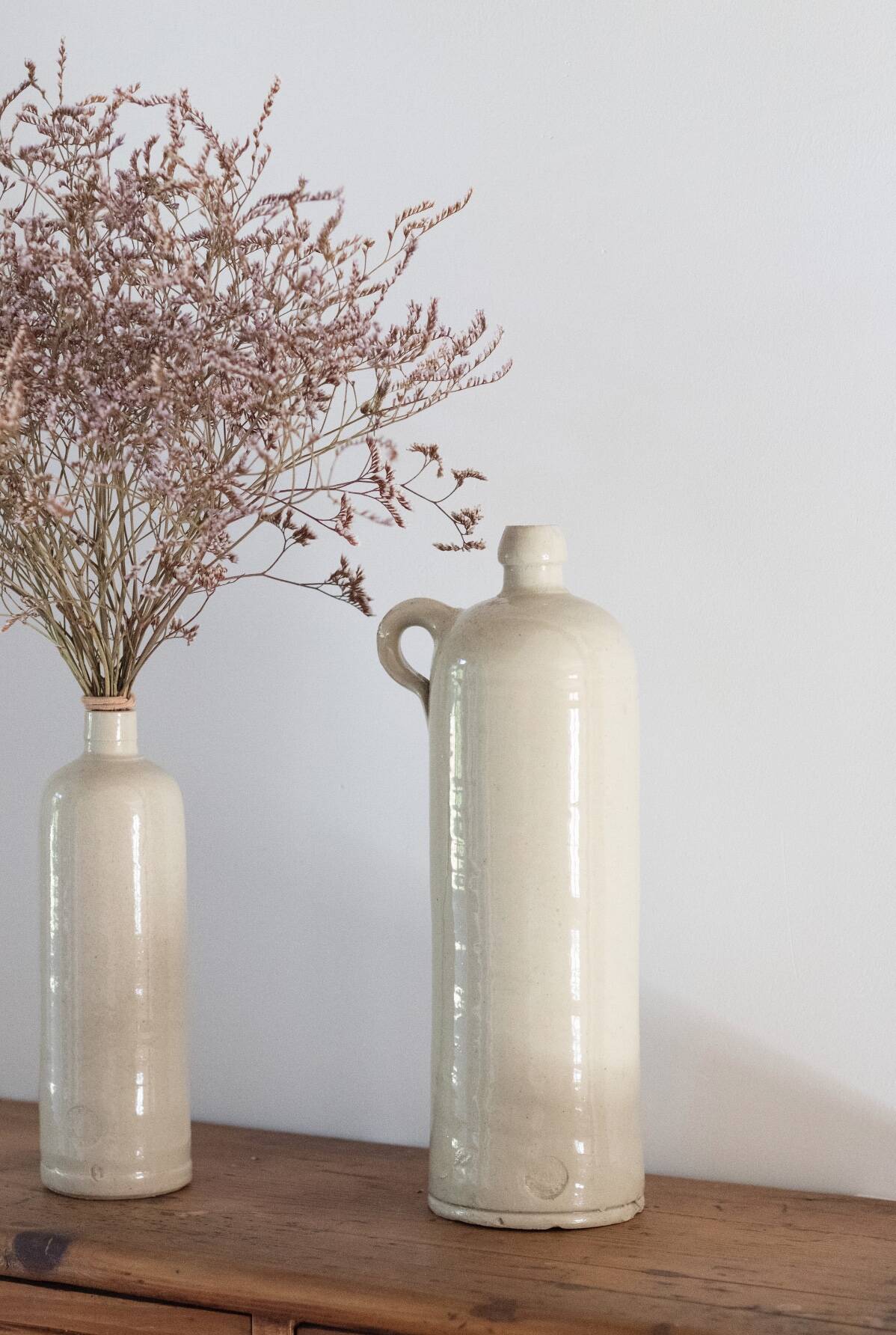 Vintage stoneware bottle Pont des Vernes