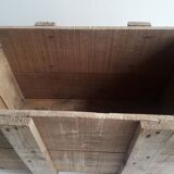 Transport case L58xD30,5xH34cm wood storage