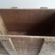 Transport case L58xD30,5xH34cm wood storage