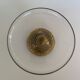 Coupe de table napoleon III en bronze et verre fin XIXe dorure