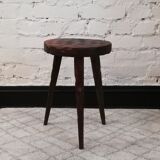 Brutalist tripod stool
