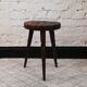 Brutalist tripod stool