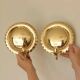 Pair of Swedish Mid-Century Brass Wall Sconces