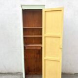 Old original green patina cabinet