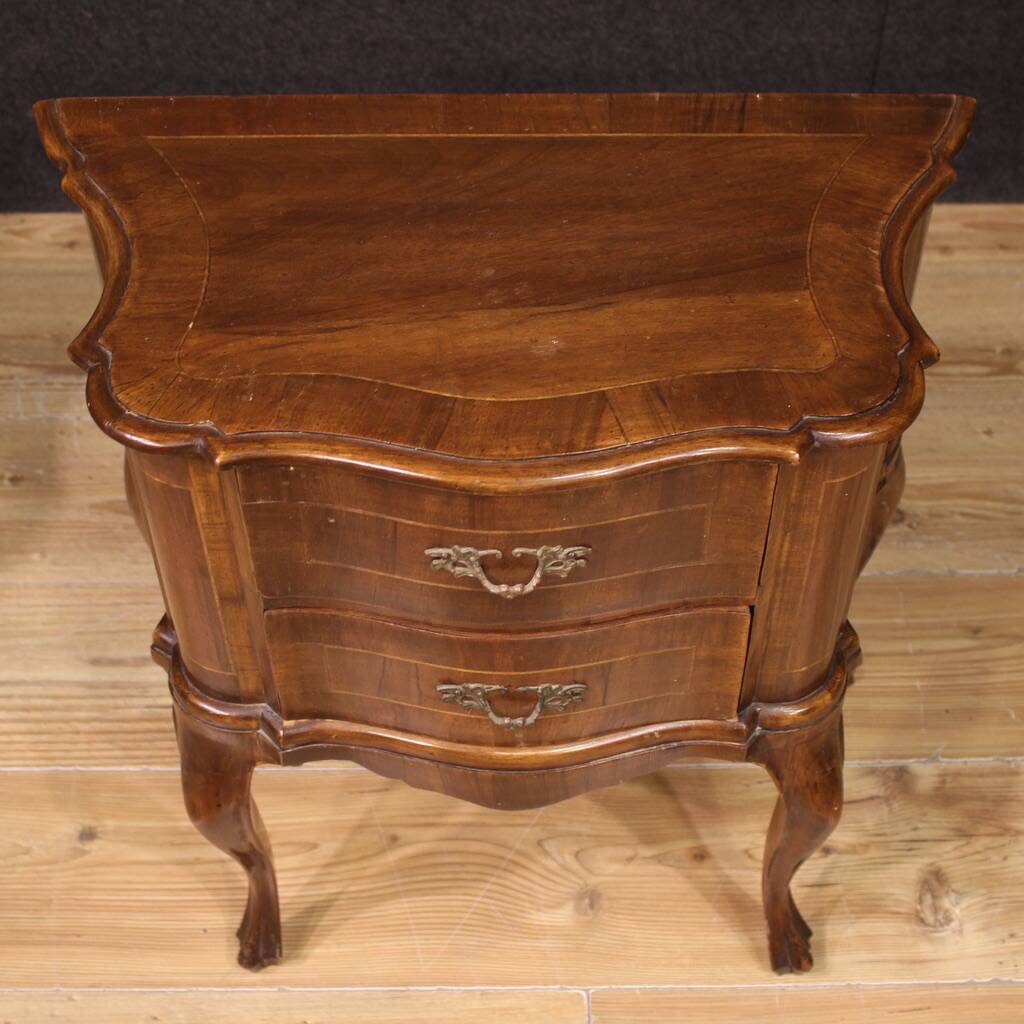 Pair of Venetian bedside tables from the mid-20th century