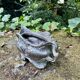 Antique silver planter