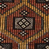 2x7 kilim handmade vintage distressed kilim runner, 61x214 cm