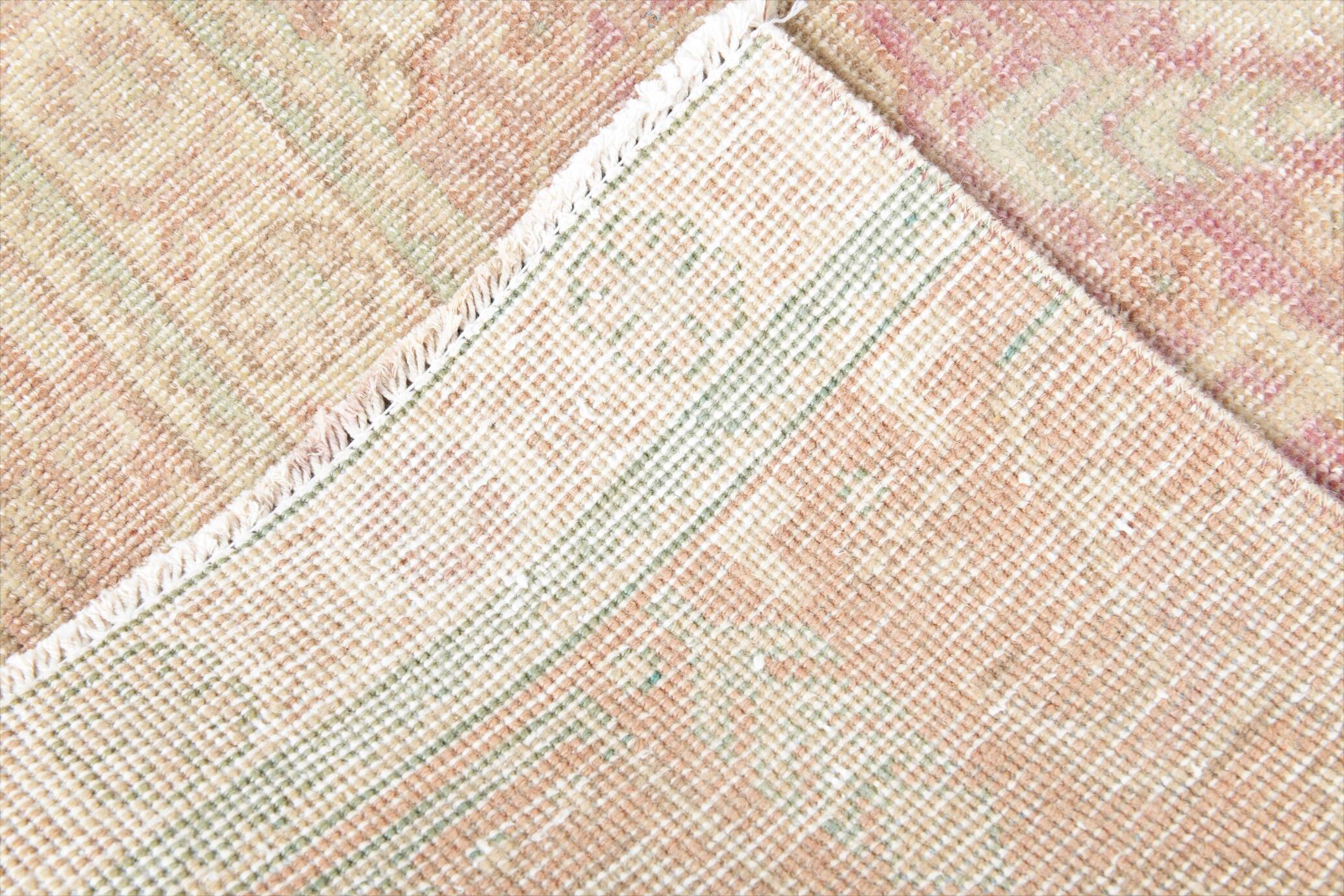 Shades Of Pale Pink Persian Runner Rug