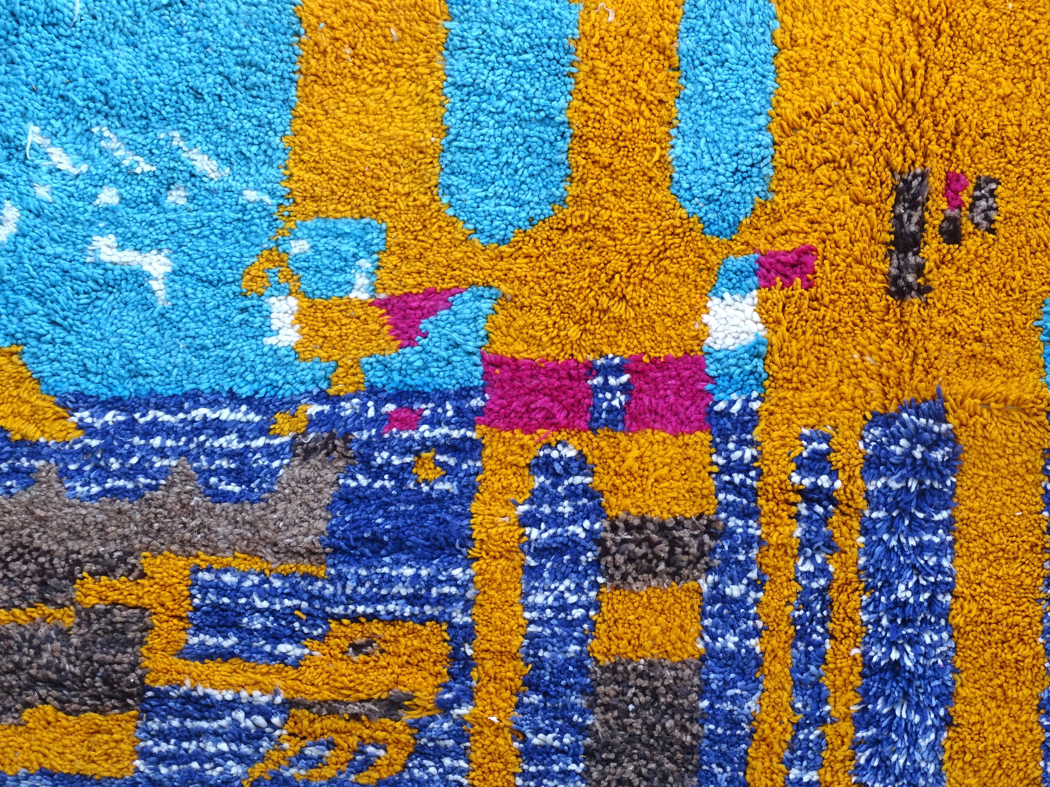 Moroccan Berber carpet Beni ouarain 335 x 255 cm