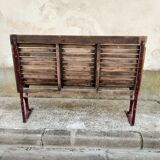 Paris metro bench 1924