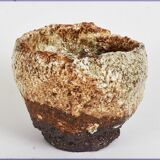 Stoneware bowl glazed with oak ash by Michel Moglia