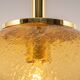 Murano ball pendant light by Doria, Germany, 1970s