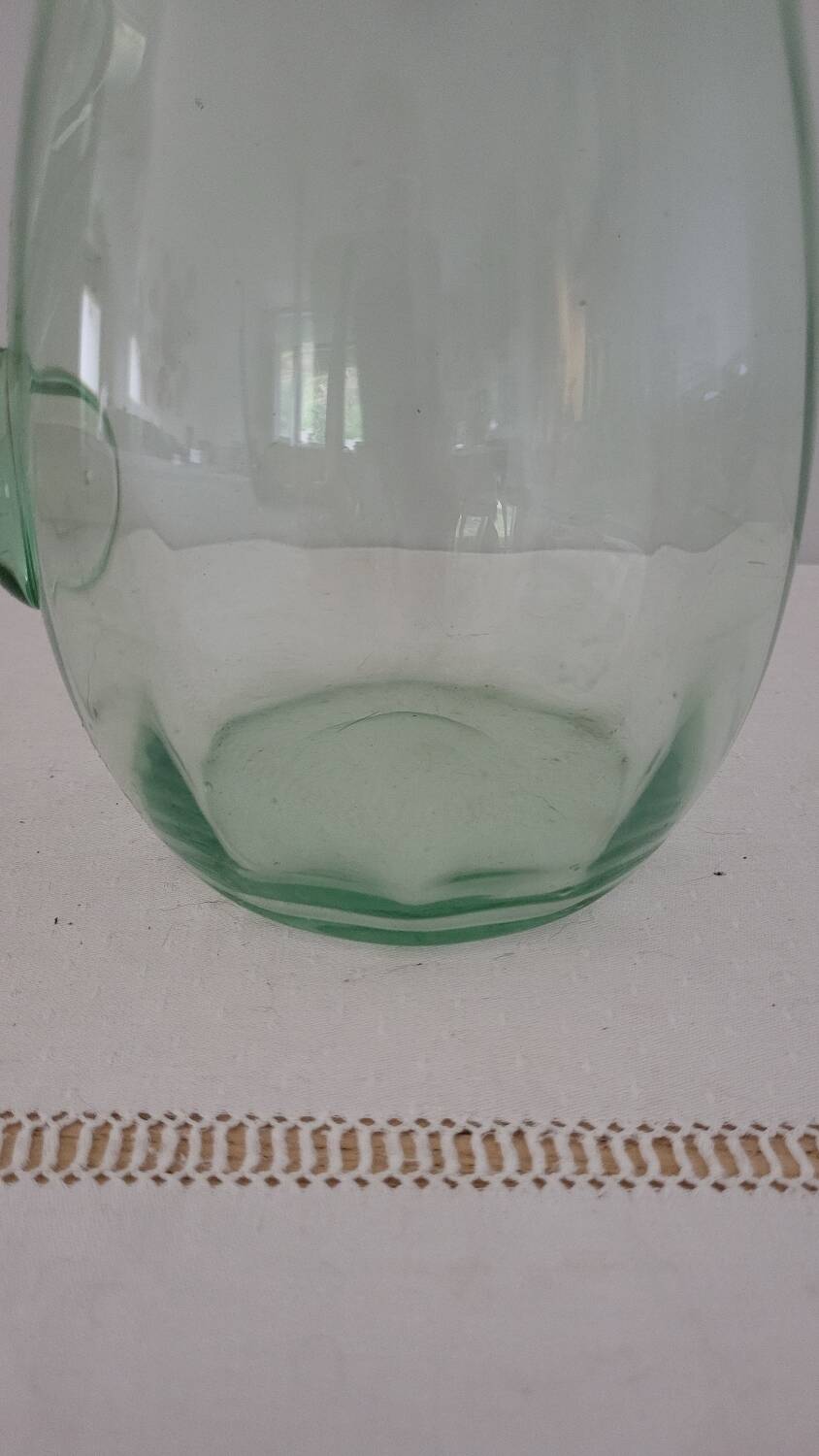 Blown glass carafe