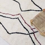 Tapis berbère beni ourain 200 x 145cm