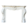 Napoleon III fireplace in white Carrara marble, circa 1880.