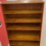 Scandinavian vintage teak bookcase Borge Mogensen 1960 Soborg Mobler