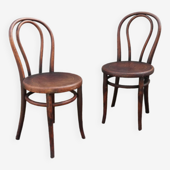 Bistro chairs 1900, set of 2