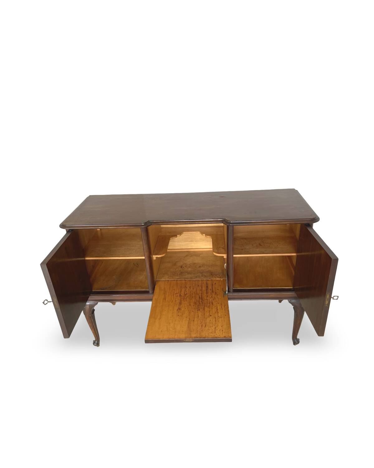 Élégant buffet italien fabriqué par Galleria G. Malafronte, Rome, années 1940