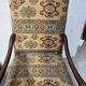 Paire de fauteuils de style Louis XIII a haut dossiers plats XX siècle