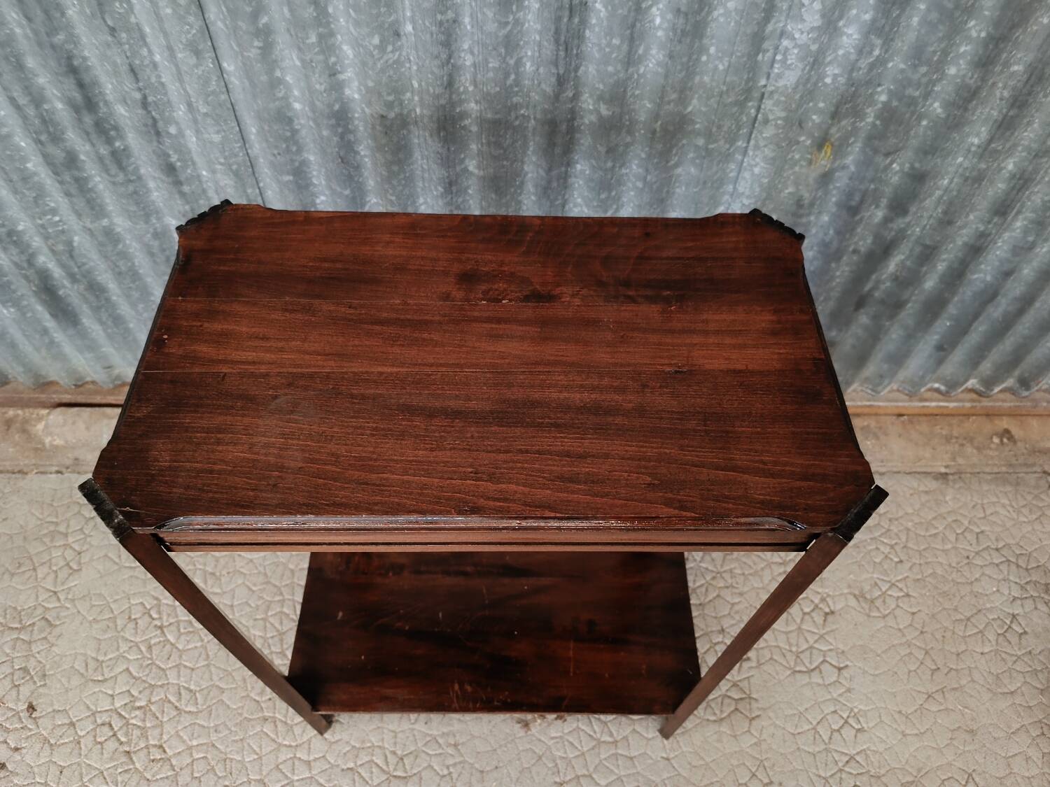 Vintage wooden side table