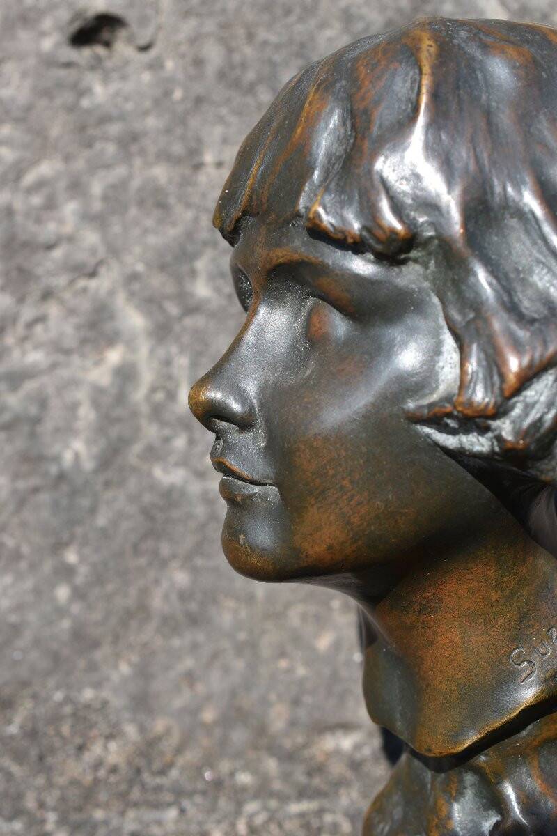 Suzy De Grauw, Tête de fille (1918)