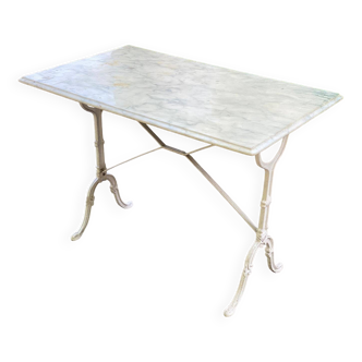 Rectangular bistro table from the 1900s