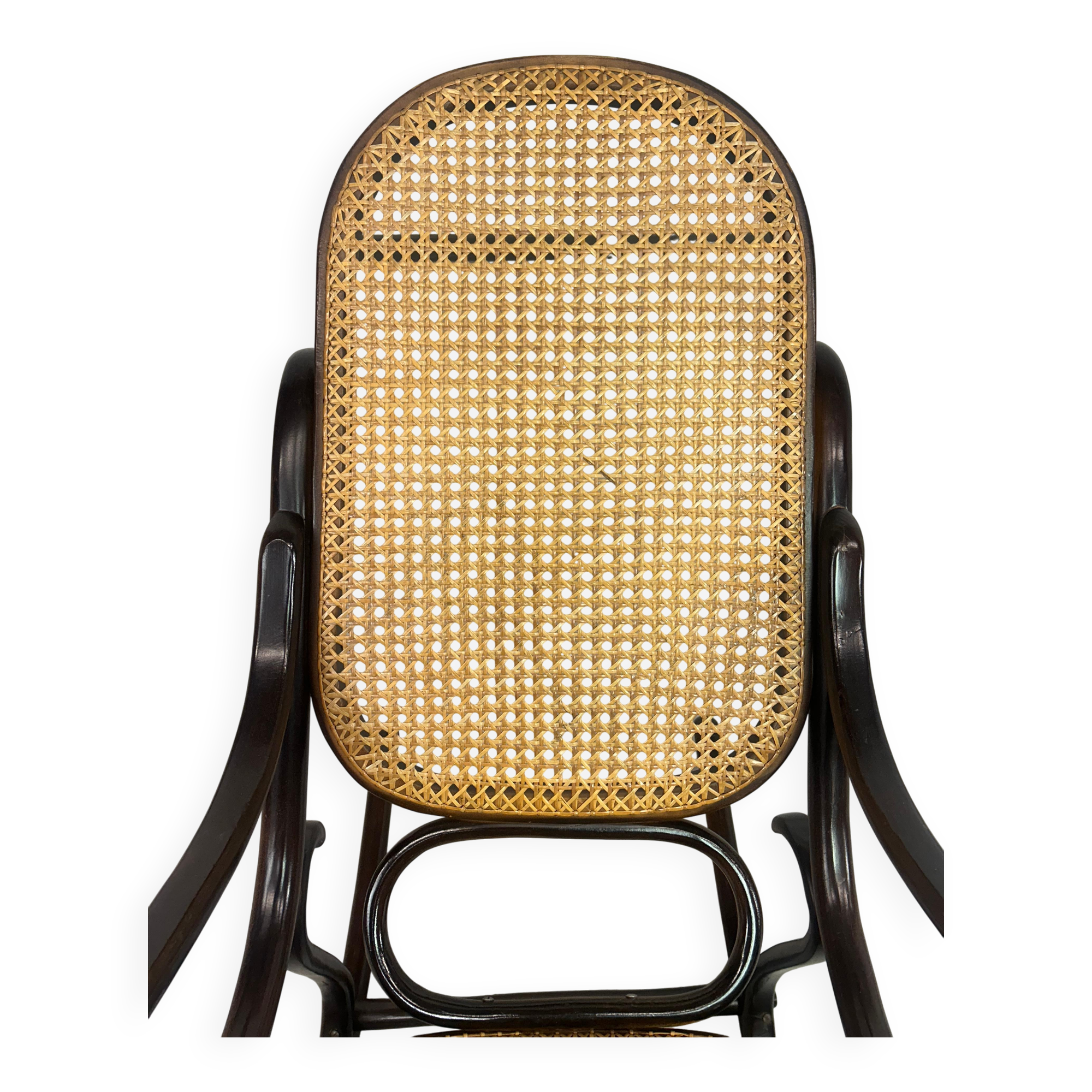 Bentwood rocking chair by Thonet