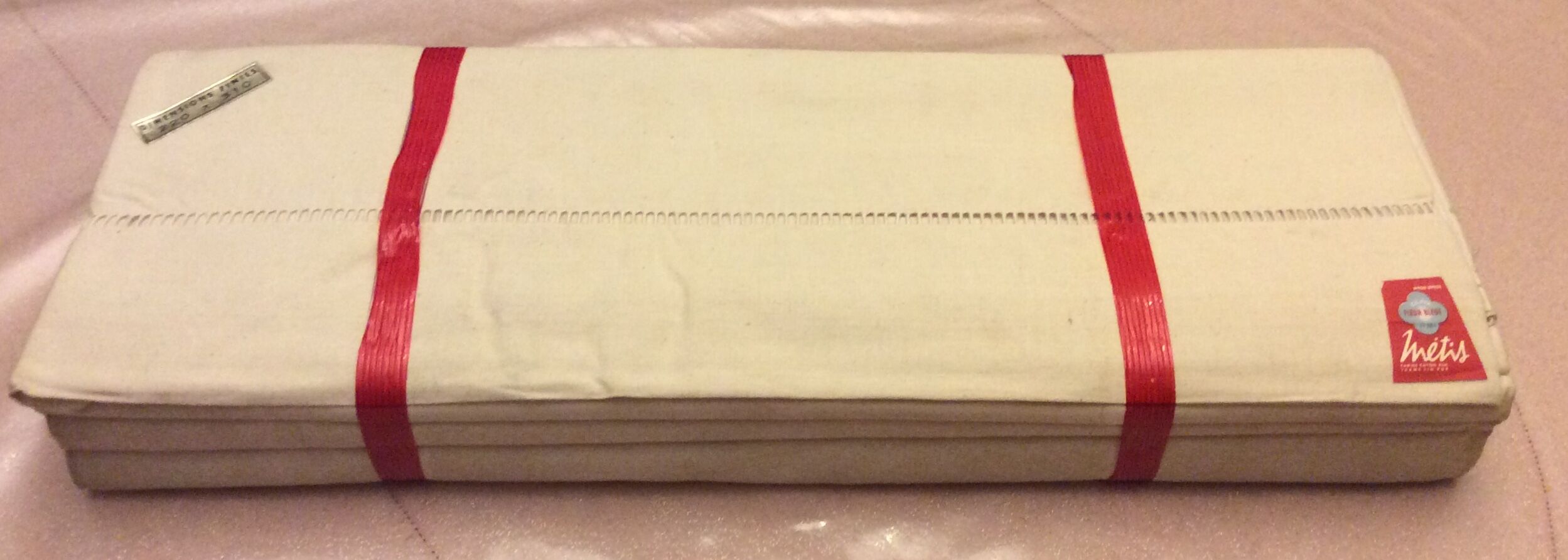 New old bed linen Métis Blue Flower bed linen