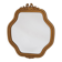 Miroir Doré Antique avec Verre à Facettes, 1800s