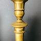 Pair of torches or candle holders in bronze