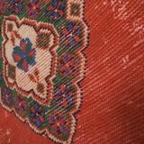 Vintage Turkish rug from Oushak, hand-woven 91x660 cm