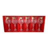Verres à eau cristal d'Arques ''Longchamps''