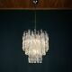 Murano glass chandelier attributed to J. Kalmar, Austria, 1960s.