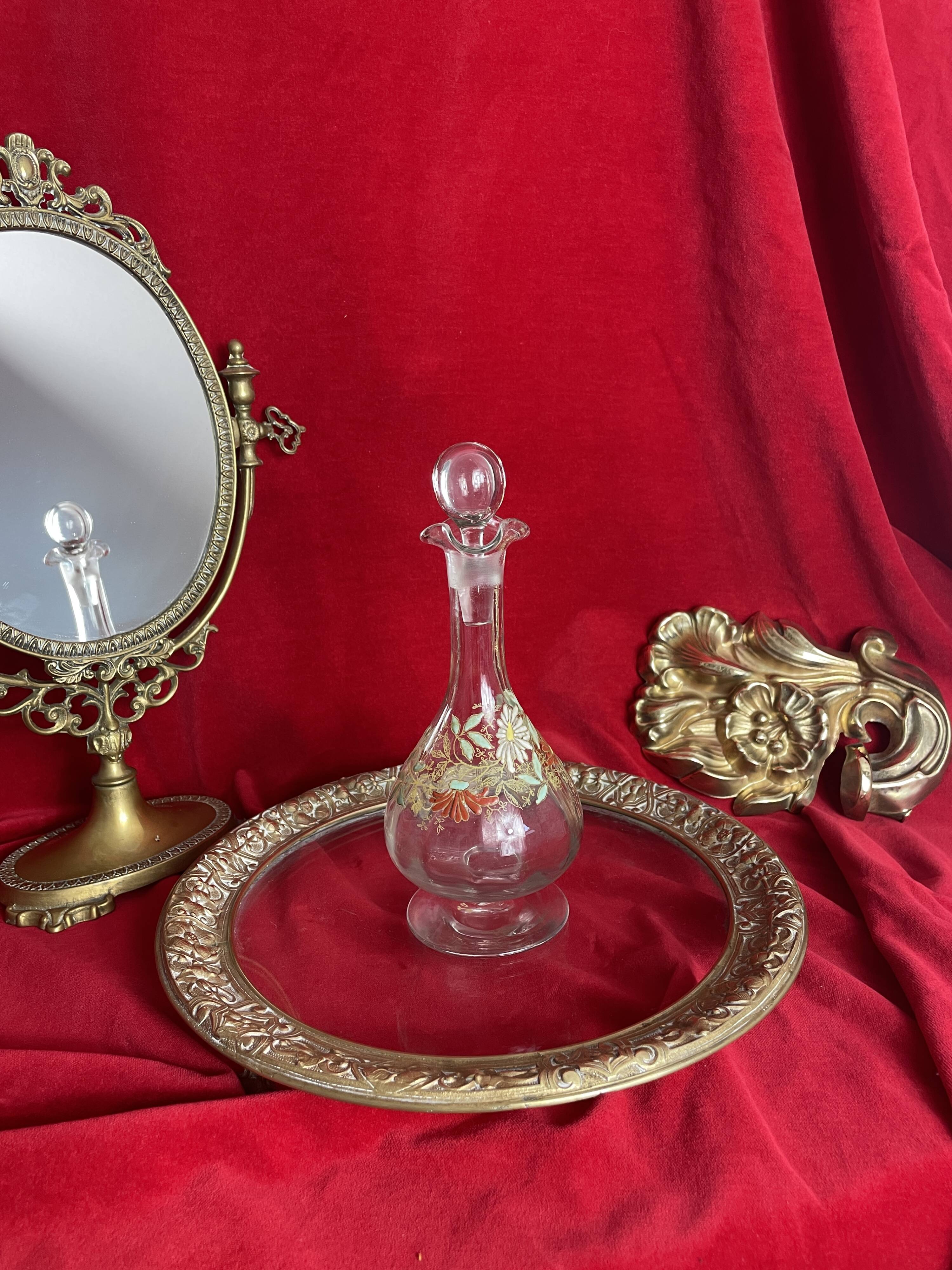 Old Legras Art Nouveau carafe