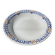 Round, shallow ceramic salad bowl from Saint Amand