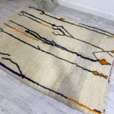Tapis berbère marocain artisanal 207 x 144 CM