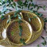 Barbotine presentation dish